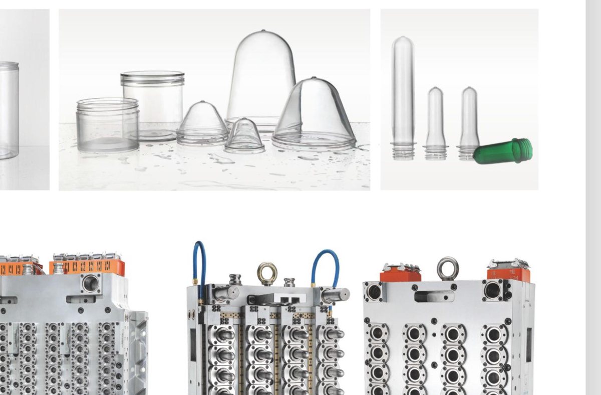 PET preforms, jars and high-cavity preform moulds supplied by HassanPlas