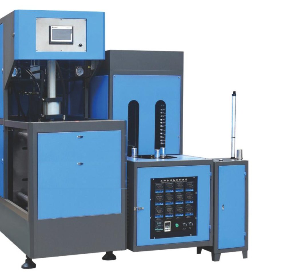 HassanPlas semi-automatic PET bottle blowing machine