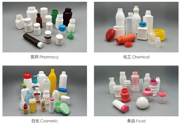 Injection blow moulded bottles for pharmacy, chemical, cosmetic and food applications